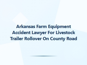 Arkansas Livestock Trailer Rollover Accident Lawyer